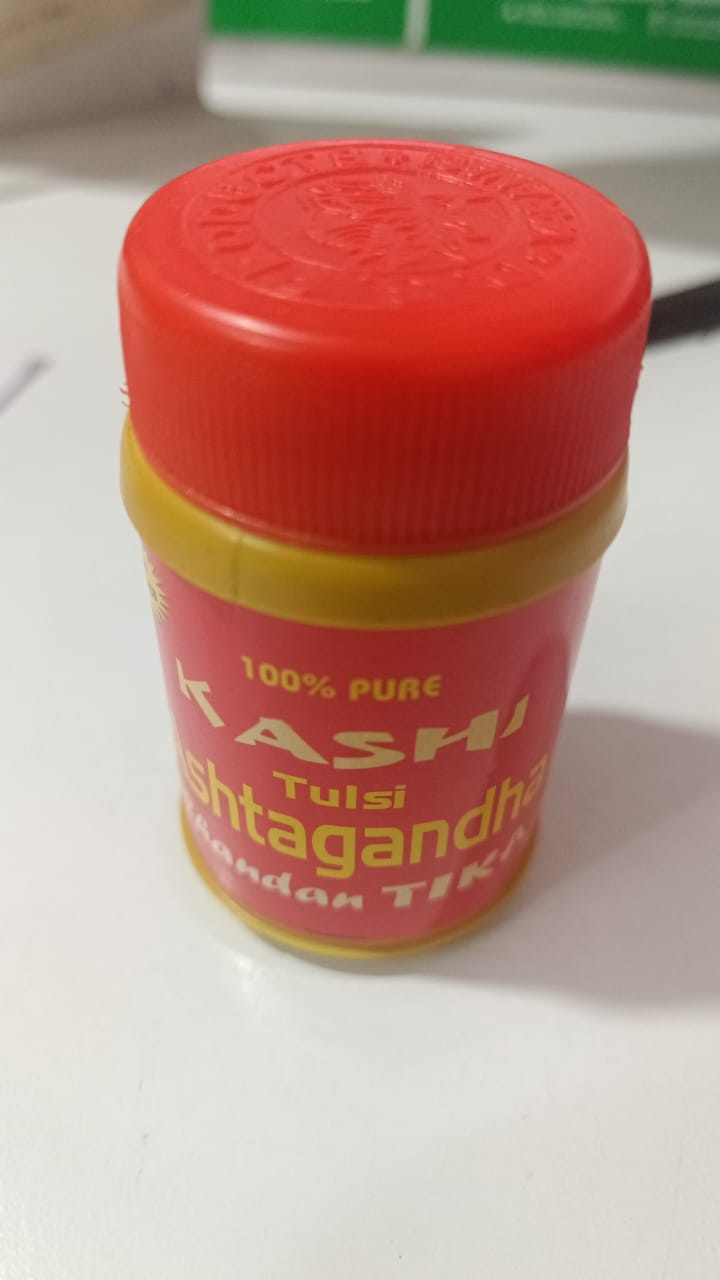 Ashtagandha 60gram Best Rilak Bhagawan Tilak Best Chandan अष्टगन्ध