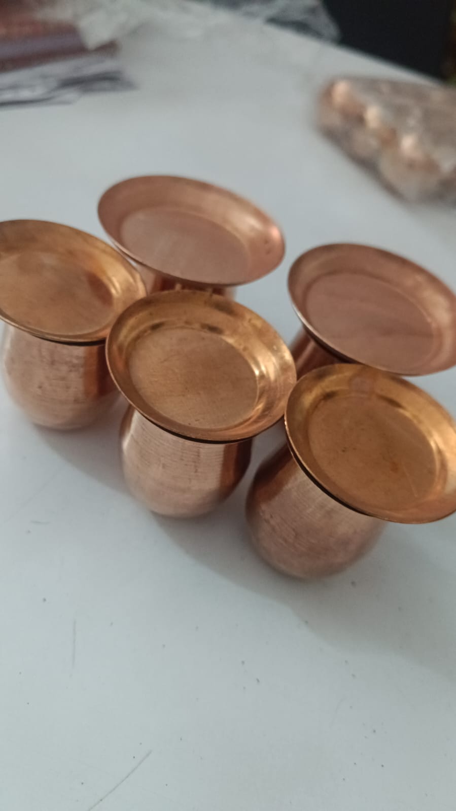 Kalas Jag Puja Kalas Dhakkan 5pcs Set
