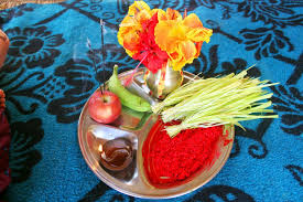 दूर्गा पूजा सामाग्री+जमरा Samamagri + Jamara Medium
